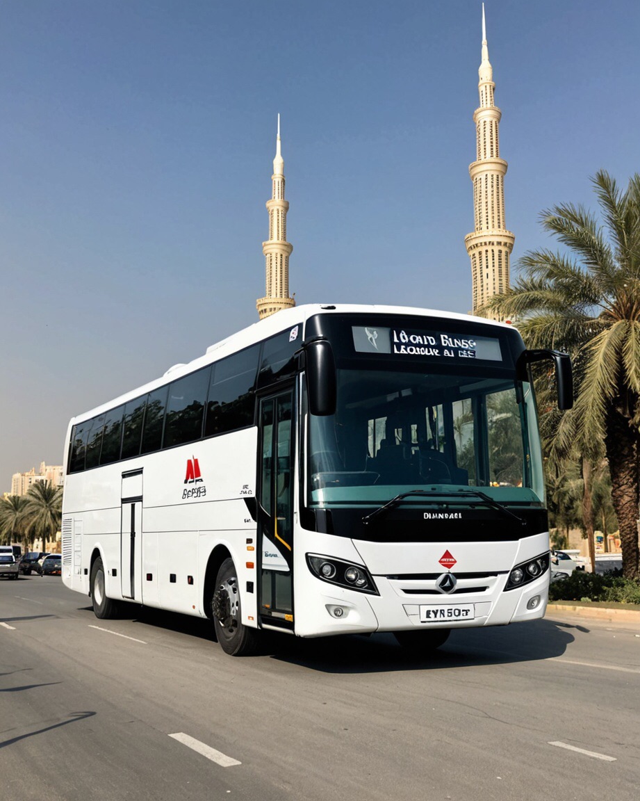 Dubai airport transfer bus hire service