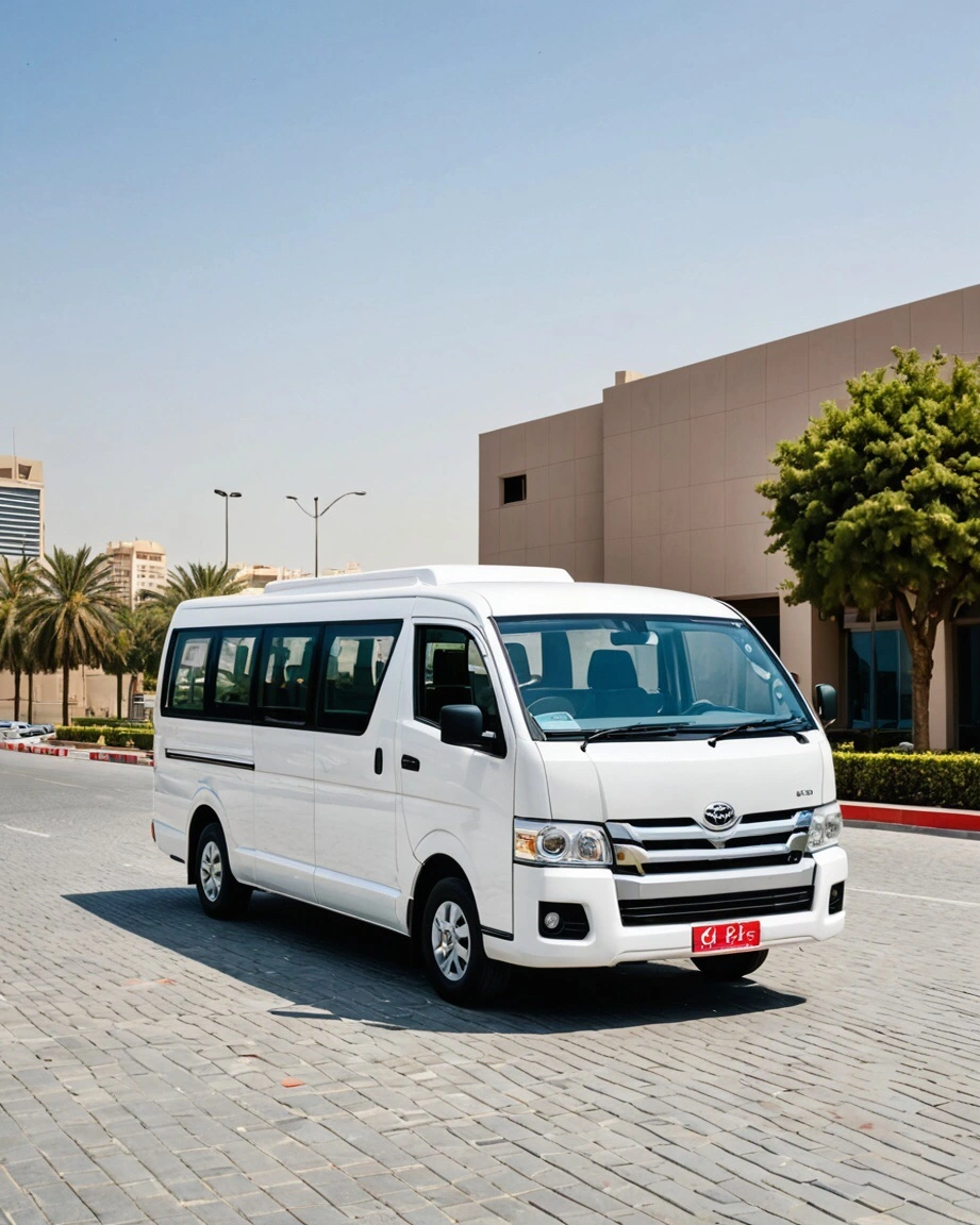 35-seater Kinglong bus for rent in Dubai for corporate and group transport